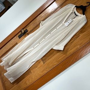 ZARA cotton maxi dress/coverup